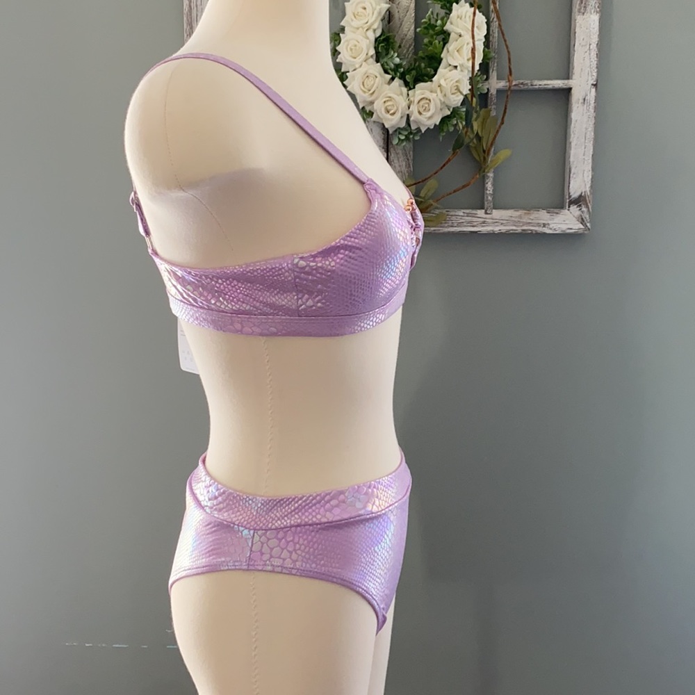 EJsoyo  Bikini Set Purple Size M - Picture 3 of 6